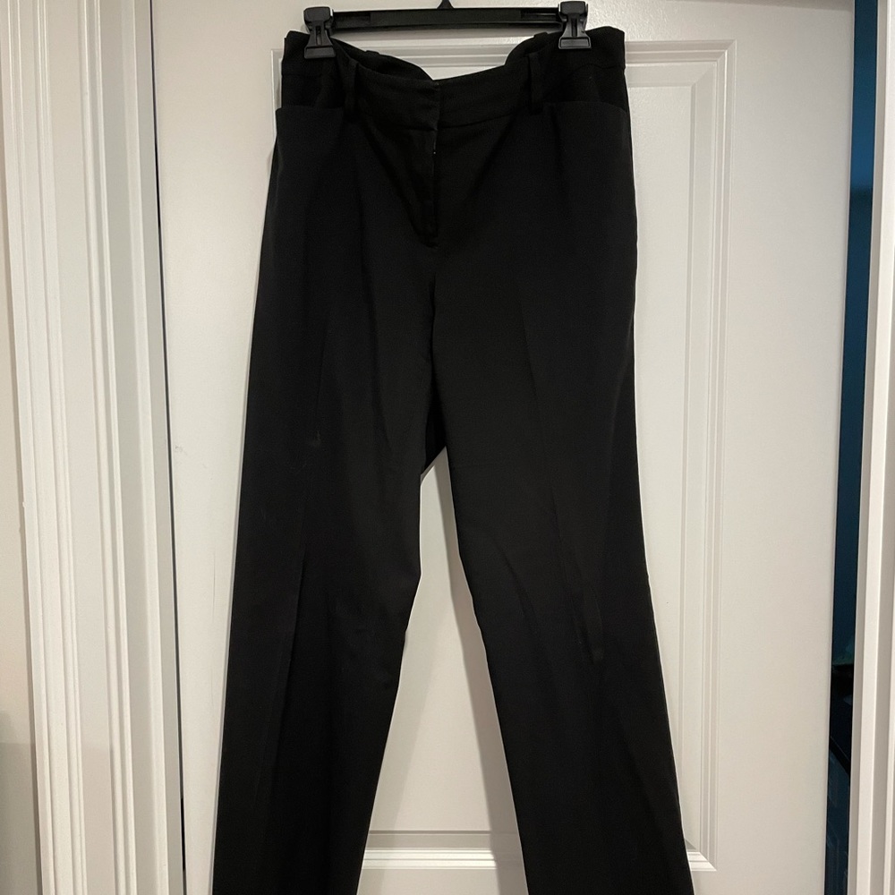 Ann Taylor Modern fit black trouser